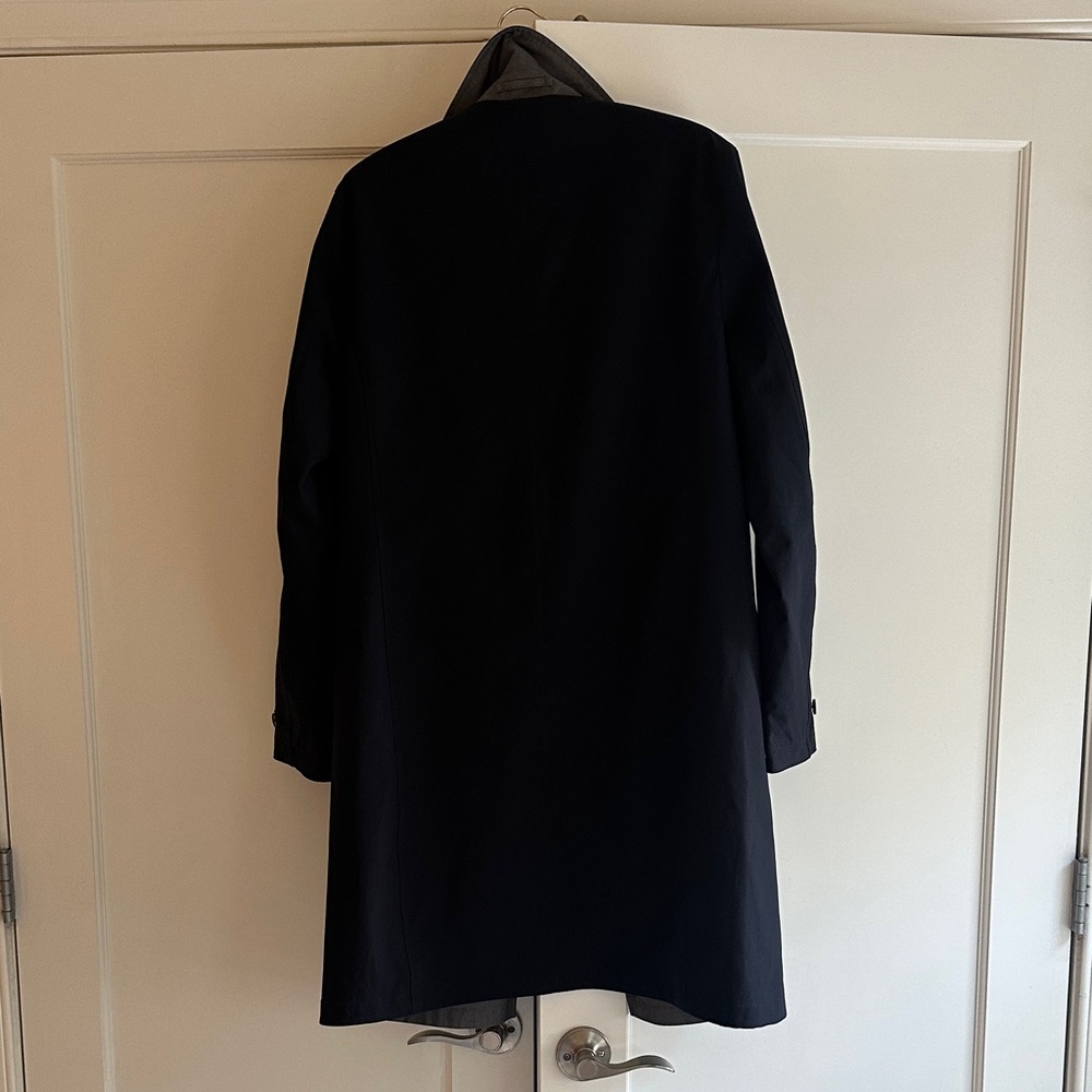 Reiss Men’s VITAL
REVERSIBLE MID-LENGTH COAT IN NAVY/GREY - Picture 8 of 12
